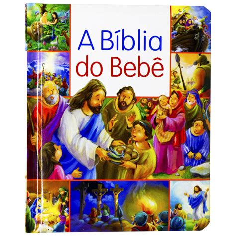 A Bíblia do Bebê Capa Dura Almofadada Infantil Colorida Manah Books