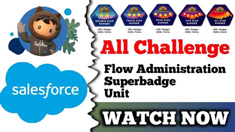 Flow Administration Superbadge Unit Salesforce Trailhead All