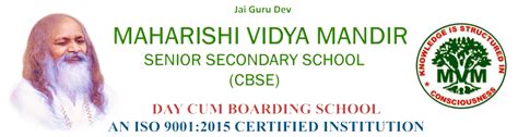 Fees Payment Maharishi Vidya Mandir Senior Secondary School