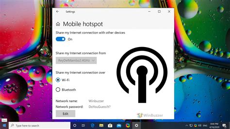 Windows 10 How To Turn Your Windows Pc Into A Wifi Hotspot Winbuzzer