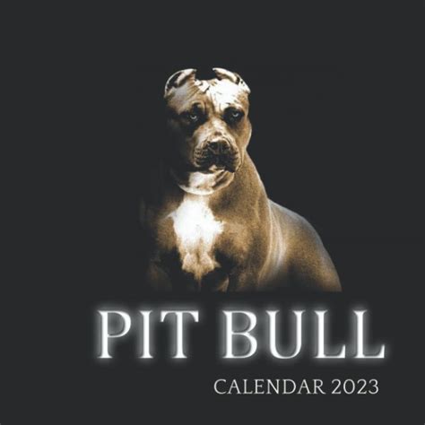 Unexpected Pit Bull Calendar Bobby Nicoli