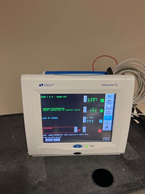 Ultraview Sl Multi Parameter Touch Screen Command Module W Printer And