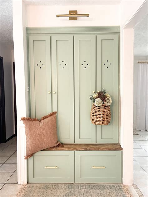 DIY Mudroom Lockers - A Dabbled Dwelling