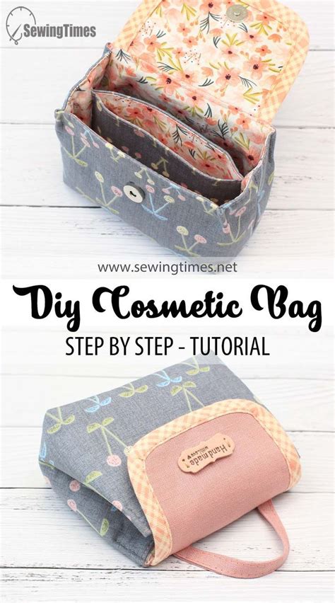 How To Make A Cute Pouch With 3 Compartments Diy Bag Designs Diy