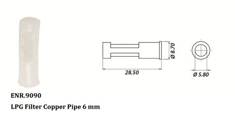 Lpg Filter Copper Pipe Mm Energia Italy