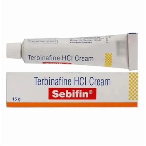 Terbinafine Hcl Cream Sebifin W W Packaging Size Gm At Rs