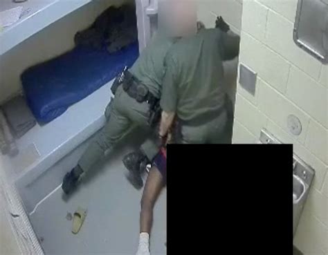 Clark County Jail Video Shows Handcuffed Man Slammed To Floor Dragged