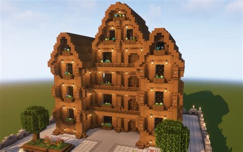 Minecraft Mansion Schematics