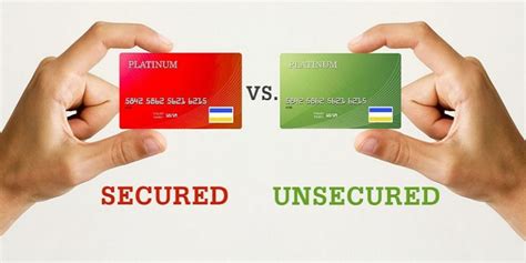 Secured Vs Unsecured Credit Cards Whats The Difference