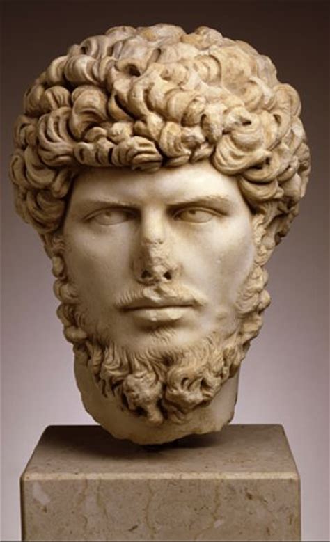 Marble Bust Of The Emperor Lucius Verus From Asia Minor Ad 160 69 Toledo Museum Of Art