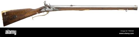 A German Flintlock Rifle Cut Out Stock Images And Pictures Alamy