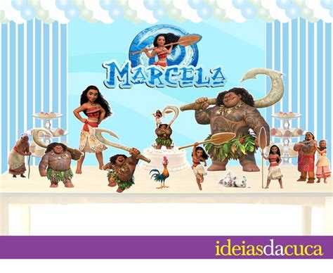 Kit Festa Decoração Completa Moana Elo7 Produtos Especiais