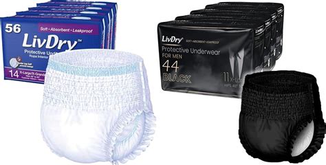 Livdry Adult Incontinence Underwear Extra Absorbency With