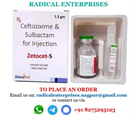 3000mg Ceftizoxime Injection At Rs 86 Vial Ceftizoxime Injection In