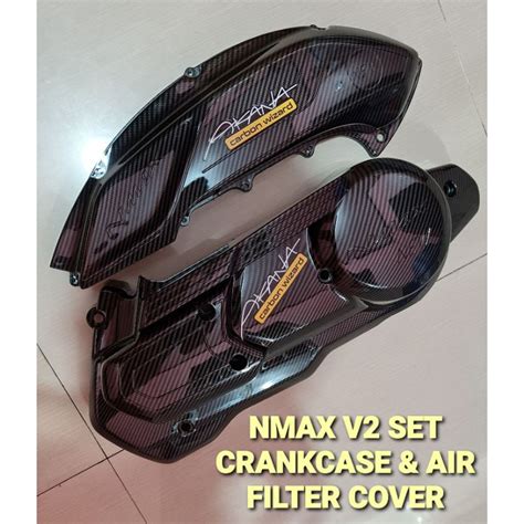 NMAX V2 SET CRANKCASE AIRFILTER COVER Shopee Philippines