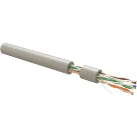 Кабель витая пара Hyperline UUTP4R-C6-S23-IN-LSLTX-GY-305 (305 м ...