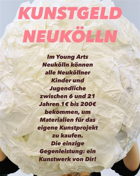 Kunstgeld Neukölln beantragen Kulturnetzwerk Neukölln e V