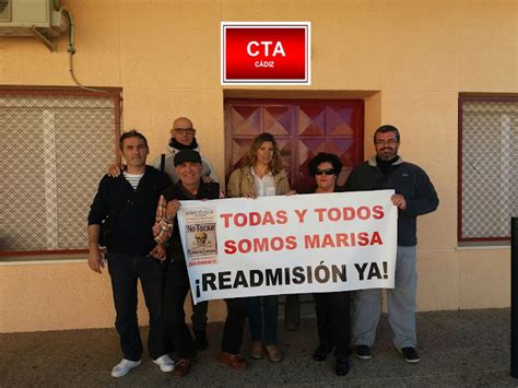 Sindicato Cta En La Provincia De C Diz Cta C Diz Por La Readmisi N De