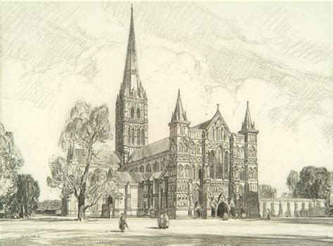 Leonard Russell Squirrell Salisbury Cathedral Mutualart