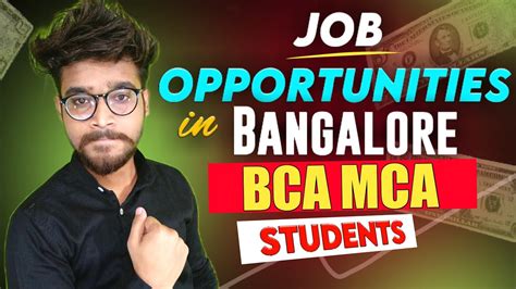 Jobs In Bangalore After Bca Mca Is Bangalore Is A Good Choice For