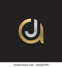 Initial Letter Logo Aj Ja J Stock Vector Royalty Free