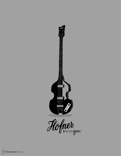 Black Hofner Violin Bass By Rowennjohn On Deviantart