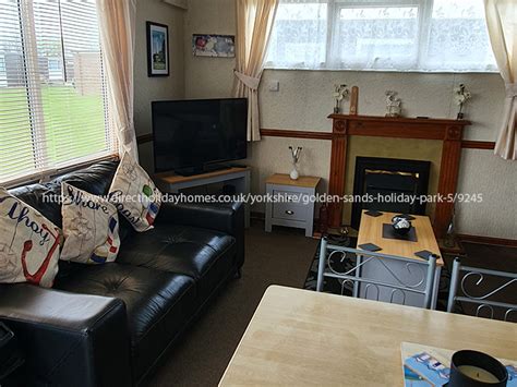 Holiday Chalet Situated In Withernsea On The Yorkshire Coast On Golden