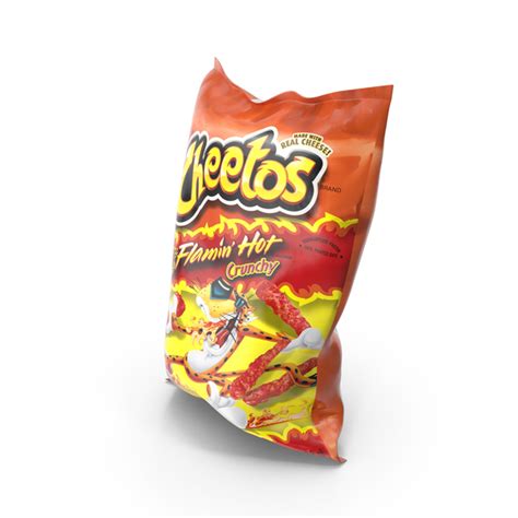 Cheetos Flamin Hot Cheese Curls 3D Object 2296885143 Shutterstock