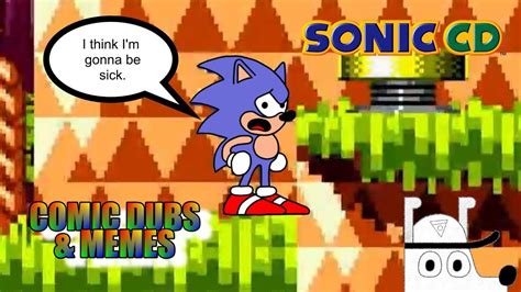 Sonic CD Palmtree Panic Zone Act 1 Sonic Comic Dub Meme Gameplay