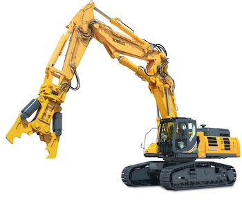 Demolition excavator - Pro Contractor Rentals