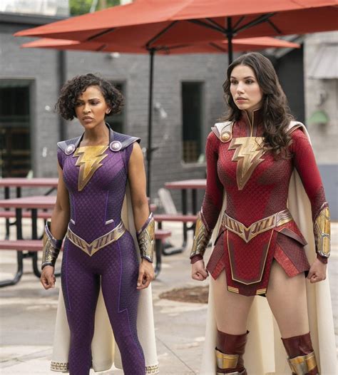 Filmtv New Look At Darla Meagan Good And Mary Grace Caroline Currey In Shazam Fury Of