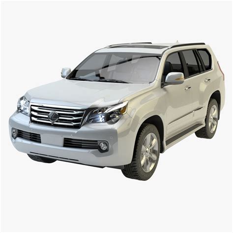 雷克萨斯 Gx 460 2014 3d模型 129 Obj Max Lwo Fbx C4d 3ds Free3d