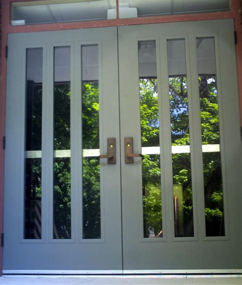 Metal Doors Exterior Commercial Steel Door Double Doors Exterior