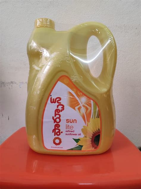 Liquid Mono Saturated L Fortune Sun Lite Refined Sunflower Oil