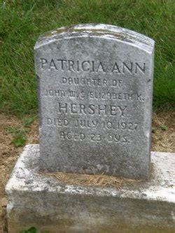 Patricia Ann Hershey M Morial Find A Grave