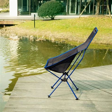 Chaise Longue Pliante Bleu Campkar Shop