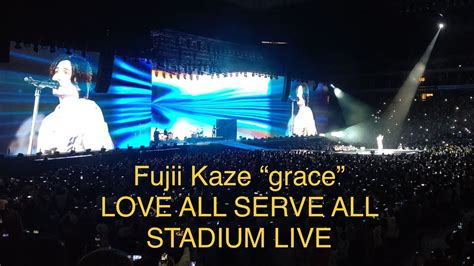 藤井風 Fujii Kaze grace LOVE ALL SERVE ALL STADIUM LIVE at Panasonic