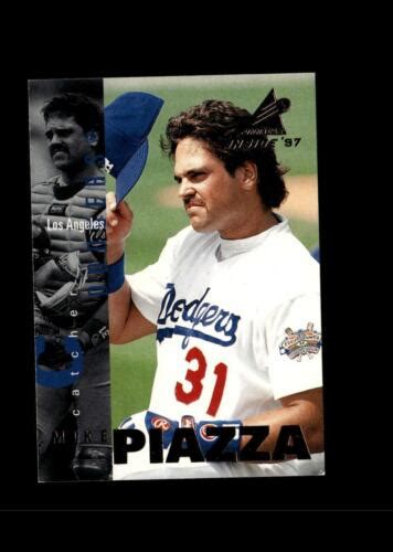 Mike Piazza Pinnacle Inside Baseball Card Los Angeles Dodgers