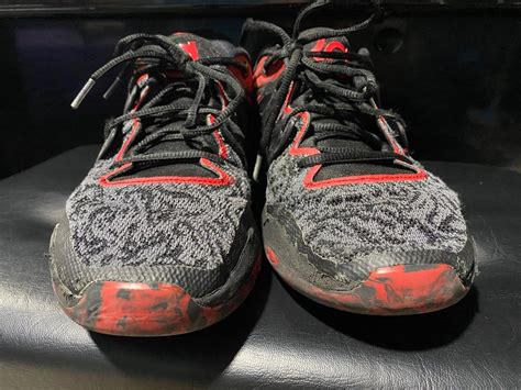 Kd 15 Black University Red Mens Fashion Footwear Sneakers On Carousell