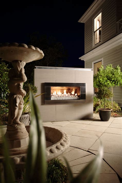 Escea Ef5000 Outdoor Gas Fireplace Modern Patio Dunedin By