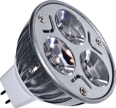 Dabmar Lighting Dl Mr16 Led1 327k Mr16 Led 3 Watt High Power 3 Leds 12v Warm White 2700k