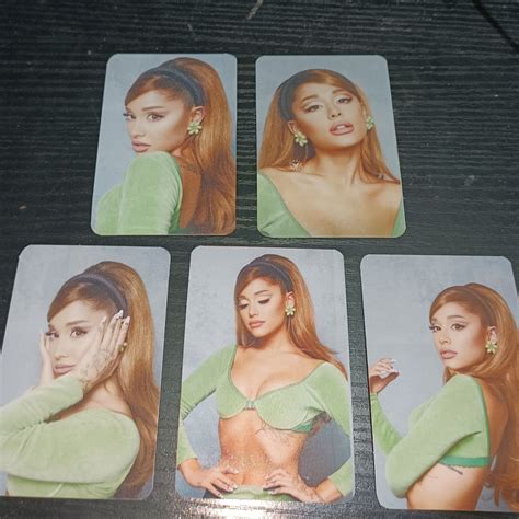 Ariana Grande Pcs Set Photocards High Quality Arianators Merch Photo