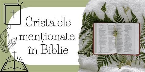 Cristalele Mentionate In Biblie