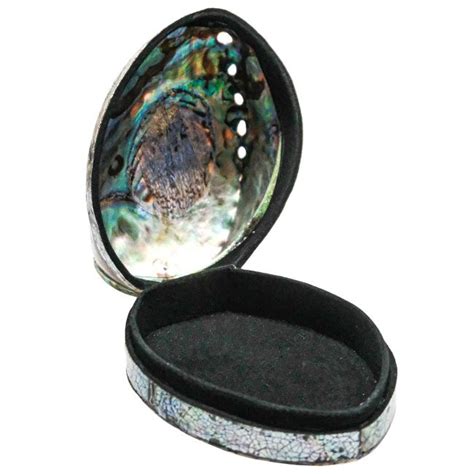 Boite Bijoux Avec Coquillage Haliotis Abalone Paua