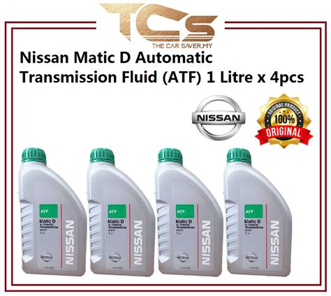 Nissan Matic D Automatic Transmission Fluid Atf 1 Litre X 4pcs Lazada