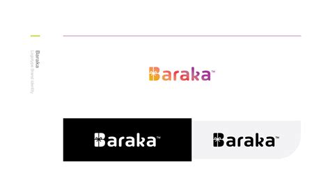 Baraka Logotype Brand Identity On Behance