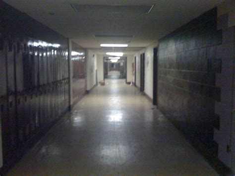 Dark School Hallways