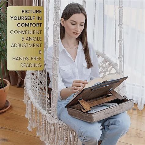 Adjustable Wooden Book Holder Elevate Your Reading Experience With Ebay