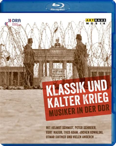 Klassik Und Kalter Krieg Musica In Ddr Blu Ray Compilation Eur