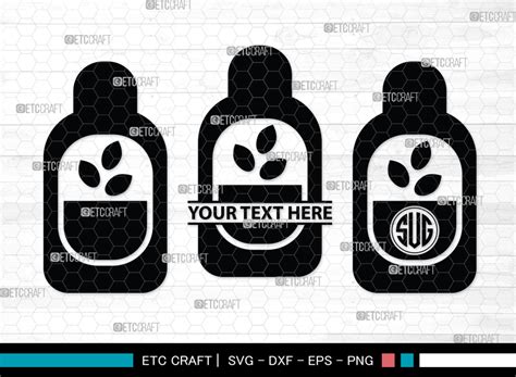 Pill Bottle Monogram Pill Bottle Svg Graphic By Pixel Elites